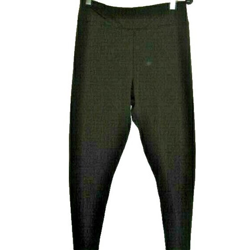 Womens Climate Right Black Poly/Spandex Exercise Gym Pants  sz M